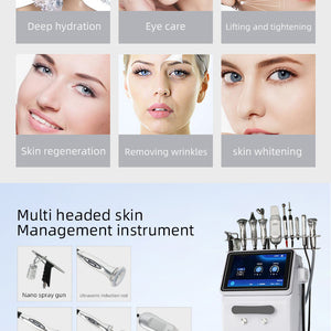 12 In 1 Hydro Water Peel Microdermabrasion Hydrodermabrasion Facial Machine