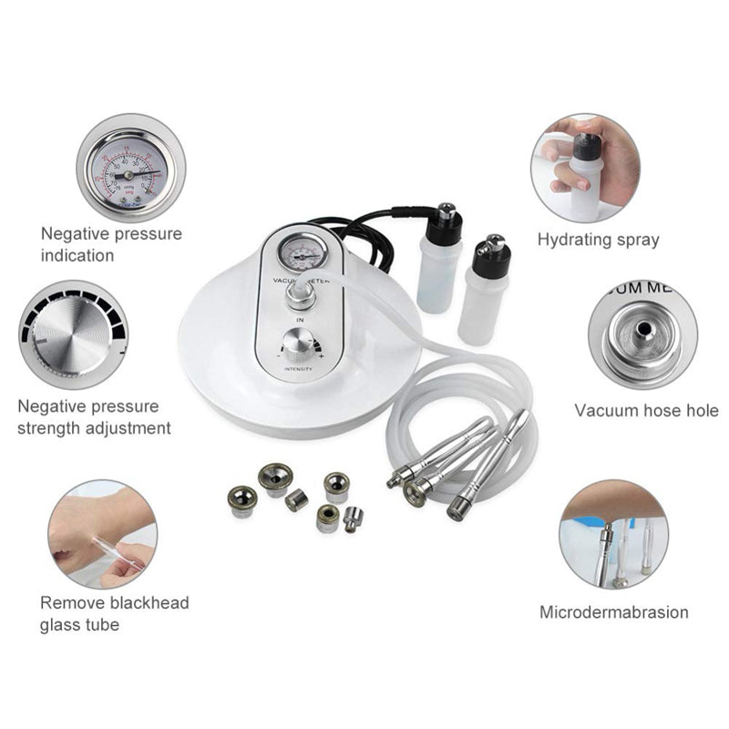 3 in 1 Diamond Microdermabrasion SPA Skin Rejuvenation Exfoliating Equipment