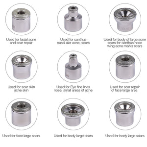 Facial microdermabrasion vacuum cleaner acne removal beauty machine