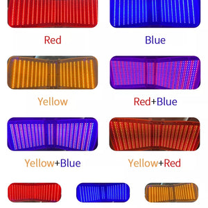 Double treatment heads LED PDT for acne scar wrinkle treatment skin whiten tighten