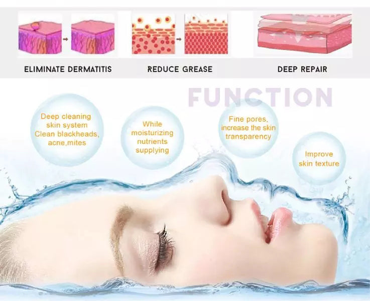 7 in 1 Microdermabrasion Ultrasonic RF BIO Hydro Dermabrasion Hydro Facial Machine