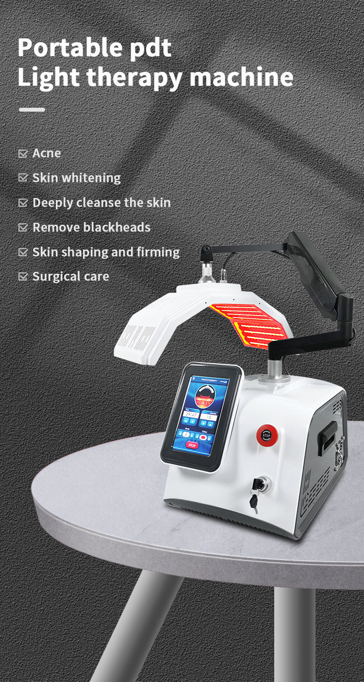 7 Color Led Light Therapy Machine Facial Spa Skin Rejuvenation Machine Therapy Light