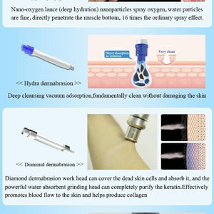 10 in 1 Skin Peeling Facial Care Machine Face Lift Skin Tightening Treatment Machine