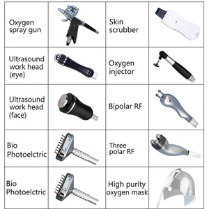 Oxygene Jet Peel Hydrodermabrasion Facial Machine Skincare Oxygenated Facial Machine