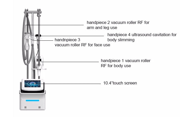 Best System V8 Vela Body Slimming Fat Removal Device