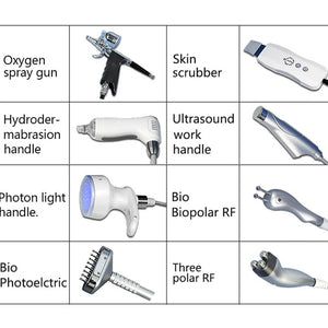 10 in 1 skin rejuvenation hydra beauty oxygen face lifting jet beauty machine