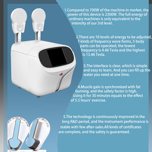 Wholesale high Power Portable Ems Muscle Training Body Slim Hi-emti Machine Factory Price