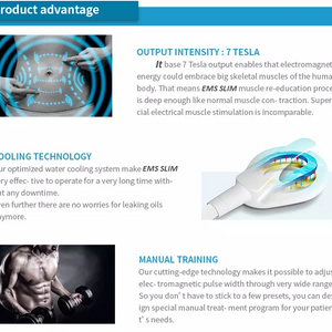 Stimulation Machine Newest Original 2023 Ems Muscle Vertical Sculpt Equipment Ems Electric Muscle Stimulator Machine