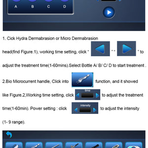 Multifunction Led Light 8 In 1 Hydra Dermabrasion Oxygen Jet Skin Rejuvenation Machine