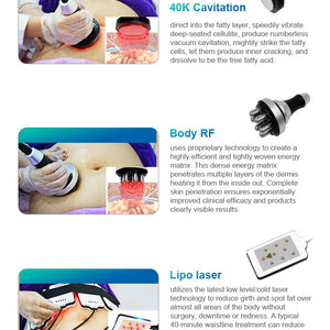 Professional Vertical Frozen Fat Dissolving Cavitation Slimming Machine for Home Use