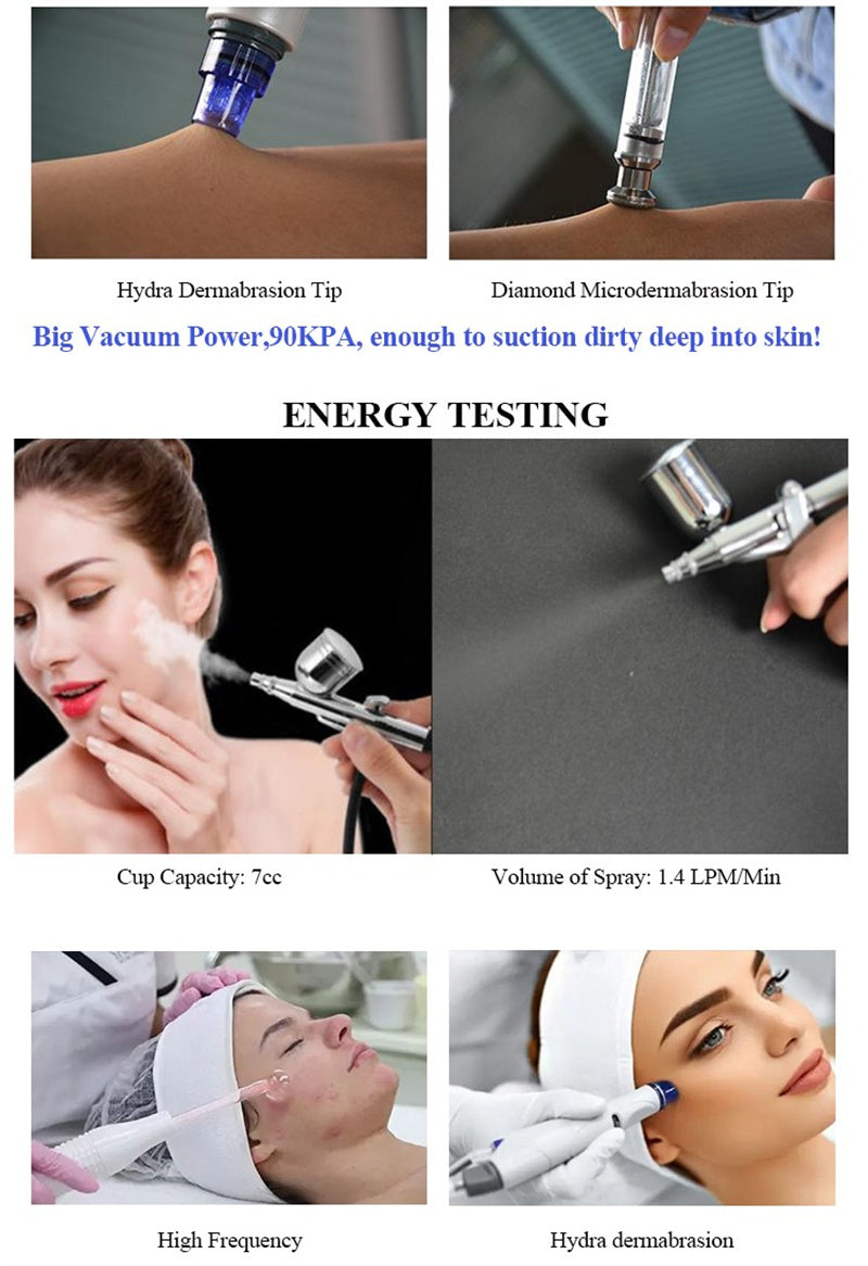 Hydro Water 14 in 1 Oxygen Jet Peel Facial Beauty deeping Clean Skin Device