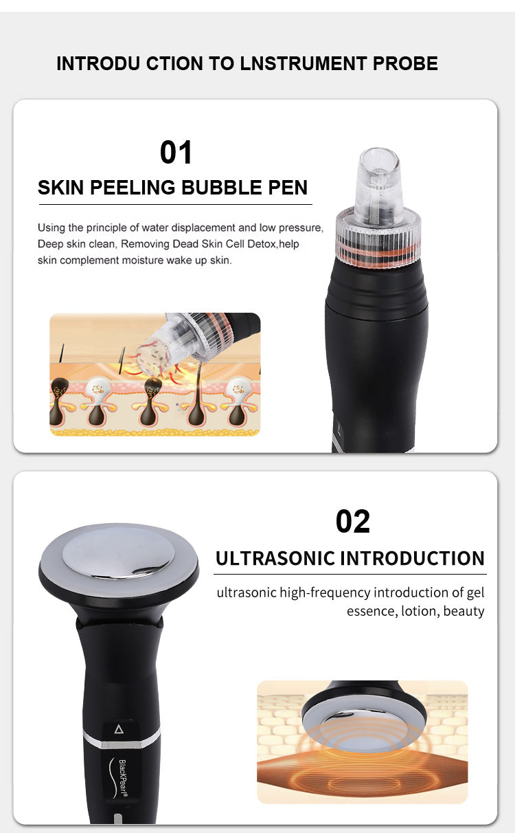 8 In 1 Hydro Water Peel Microdermabrasion Hydrodermabrasion Facial Machine