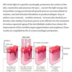 7 Color Led Light Therapy Machine Facial Spa Skin Rejuvenation Machine Therapy Light