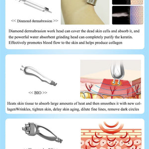 Hydro Water 14 in 1 Oxygen Jet Peel Facial Beauty deeping Clean Skin Device