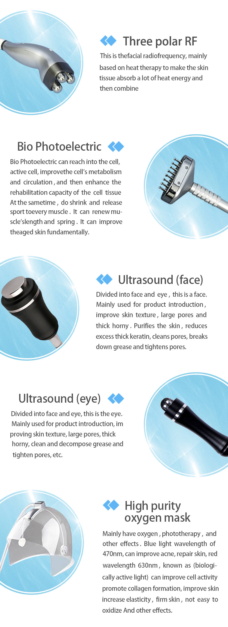 Oxygene Jet Peel Hydrodermabrasion Facial Machine Skincare Oxygenated Facial Machine