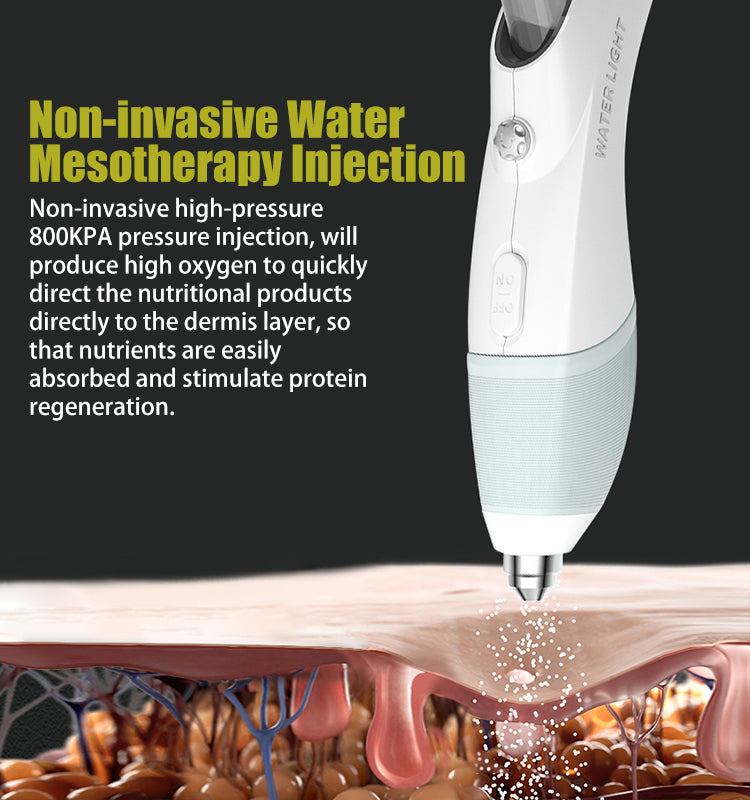 Black 6 in 1 Facial Management M6 Microdermabrasion dermabrasion Facial Machine