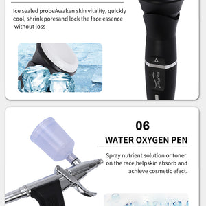 8 In 1 Hydro Water Peel Microdermabrasion Hydrodermabrasion Facial Machine