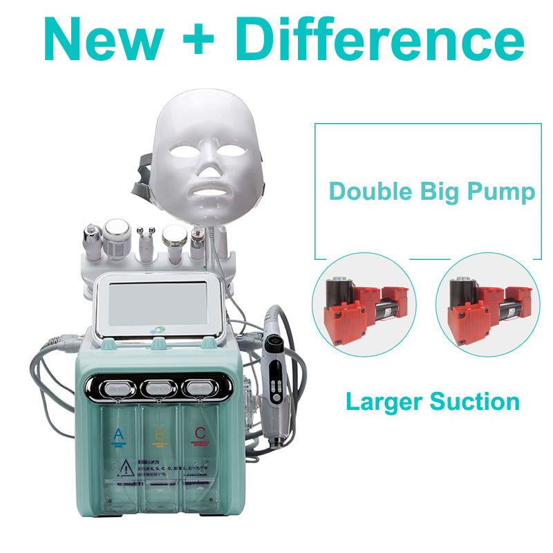 8 in 1 Hydrogen water Dermabrasion Oxgen jet Peel Diamond Oxygen facial machine