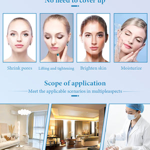 Ultrasound cold hammer Oxygen inject face skin rejuvenation water oxygen facial cleaning beauty machine