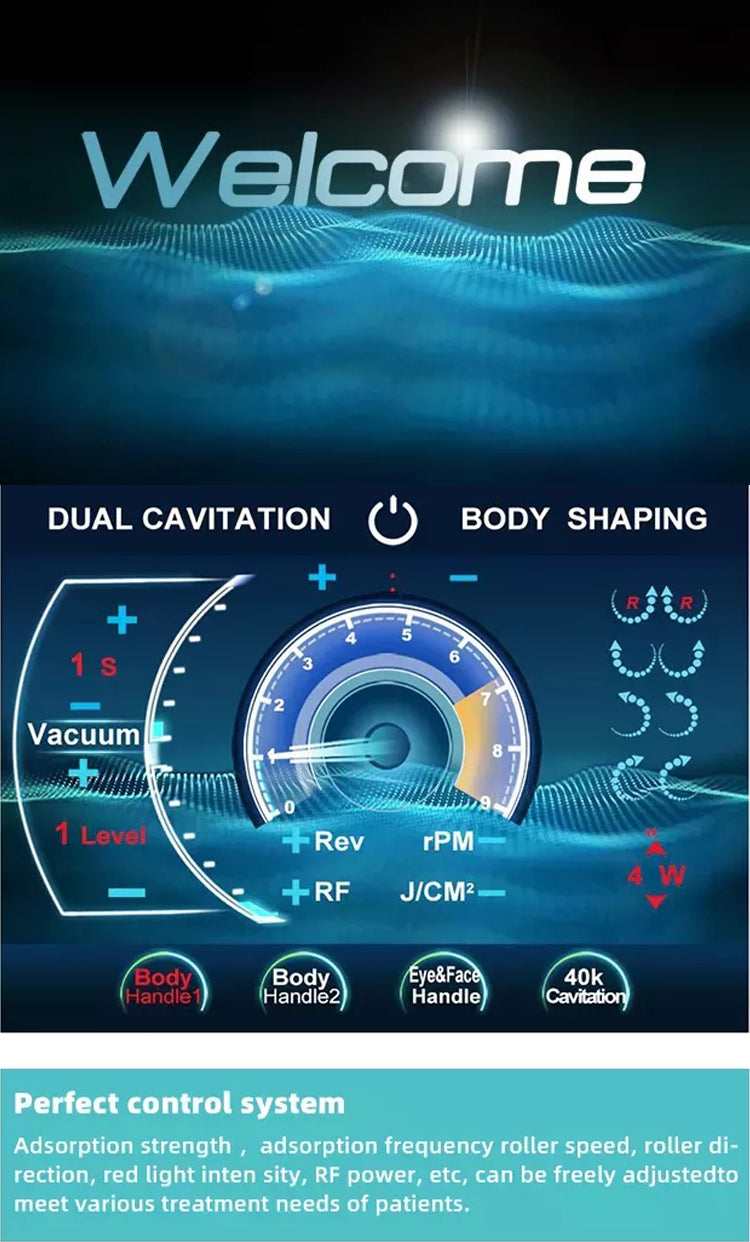 Best System V8 Vela Body Slimming Fat Removal Device