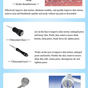 Hydro Water 14 in 1 Oxygen Jet Peel Facial Beauty deeping Clean Skin Device