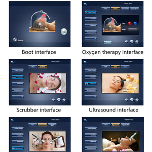 Oxygene Jet Peel Hydrodermabrasion Facial Machine Skincare Oxygenated Facial Machine