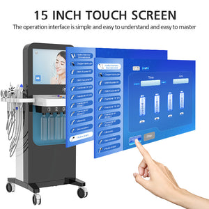 14 In 1 Korea Aqua Peeling Machine Hydro Oxyge Facial Diamond Dermabrasion Machine