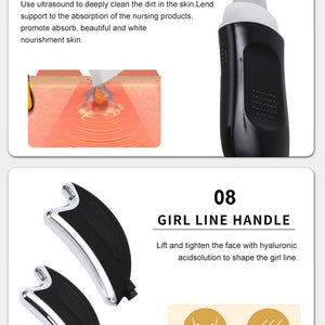 8 In 1 Hydro Water Peel Microdermabrasion Hydrodermabrasion Facial Machine