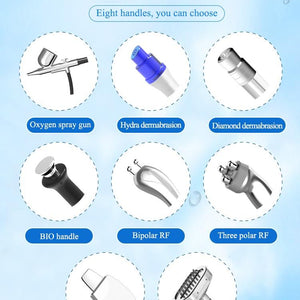 10 in 1 Skin Peeling Facial Care Machine Face Lift Skin Tightening Treatment Machine