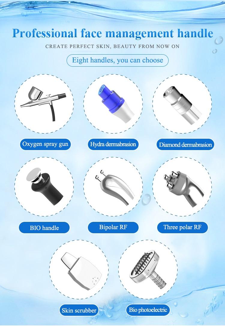 10 in 1 Skin Peeling Facial Care Machine Face Lift Skin Tightening Treatment Machine