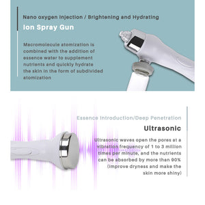 8 in 1 Hydrogen water Dermabrasion Oxgen jet Peel Diamond Oxygen facial machine