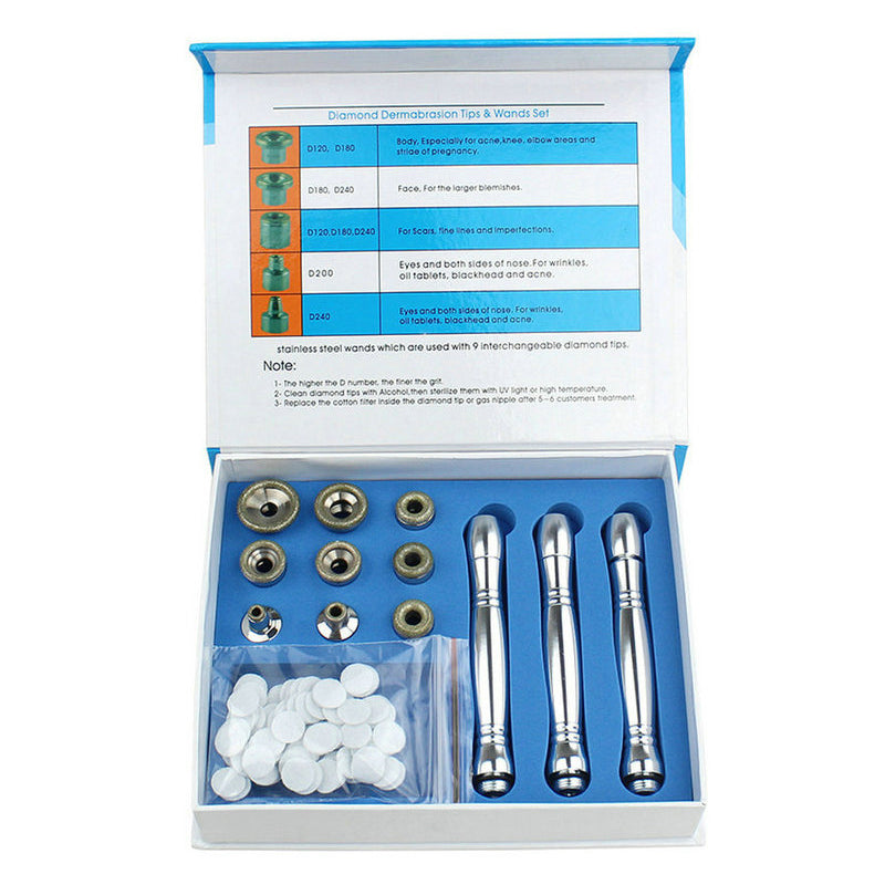 3 in 1 Diamond Microdermabrasion SPA Skin Rejuvenation Exfoliating Equipment