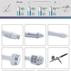 6 in 1 Aqua Facial Cleaning Hydro micro dermabrasion professional machine