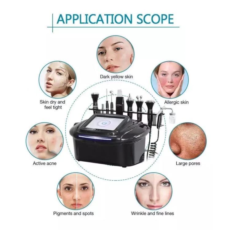 skin care clean Hydro Aqua Peeling Microcurrent BIO Facial Beauty Machine