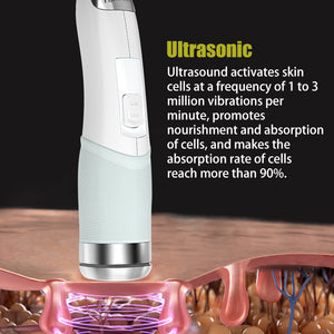 Black 6 in 1 Facial Management M6 Microdermabrasion dermabrasion Facial Machine