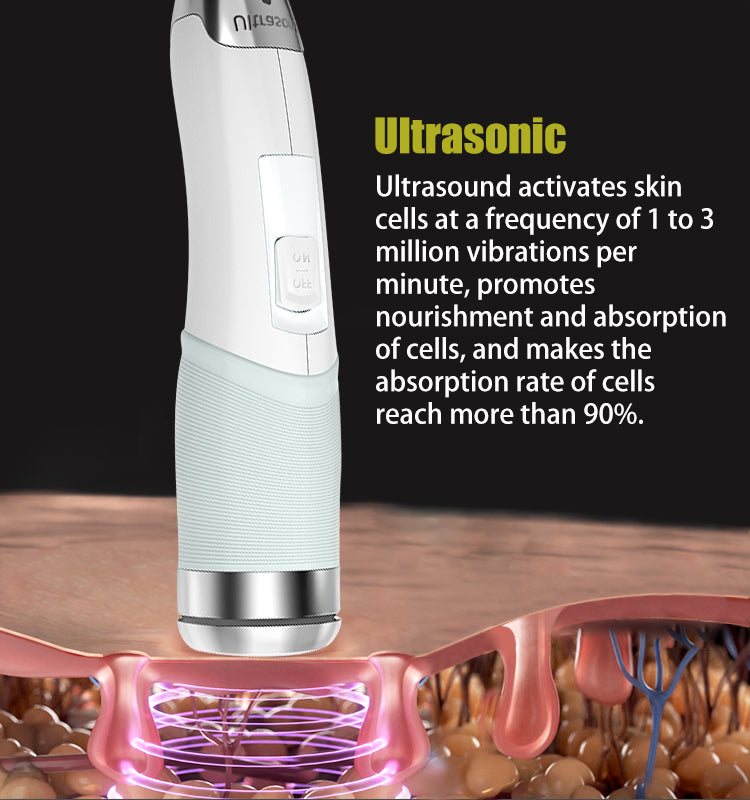 Black 6 in 1 Facial Management M6 Microdermabrasion dermabrasion Facial Machine