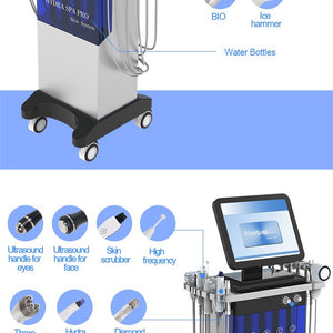 Hydro Water 14 in 1 Oxygen Jet Peel Facial Beauty deeping Clean Skin Device