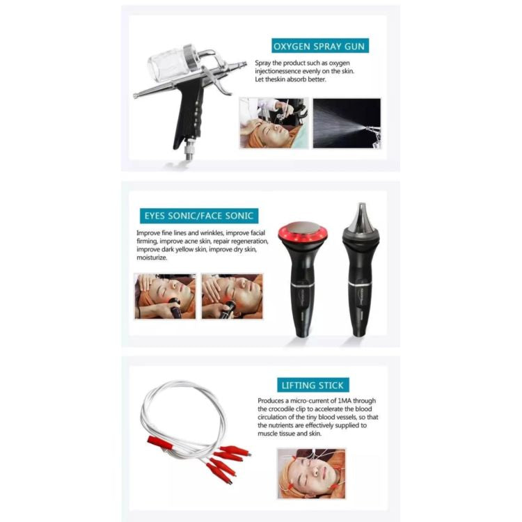 skin care clean Hydro Aqua Peeling Microcurrent BIO Facial Beauty Machine