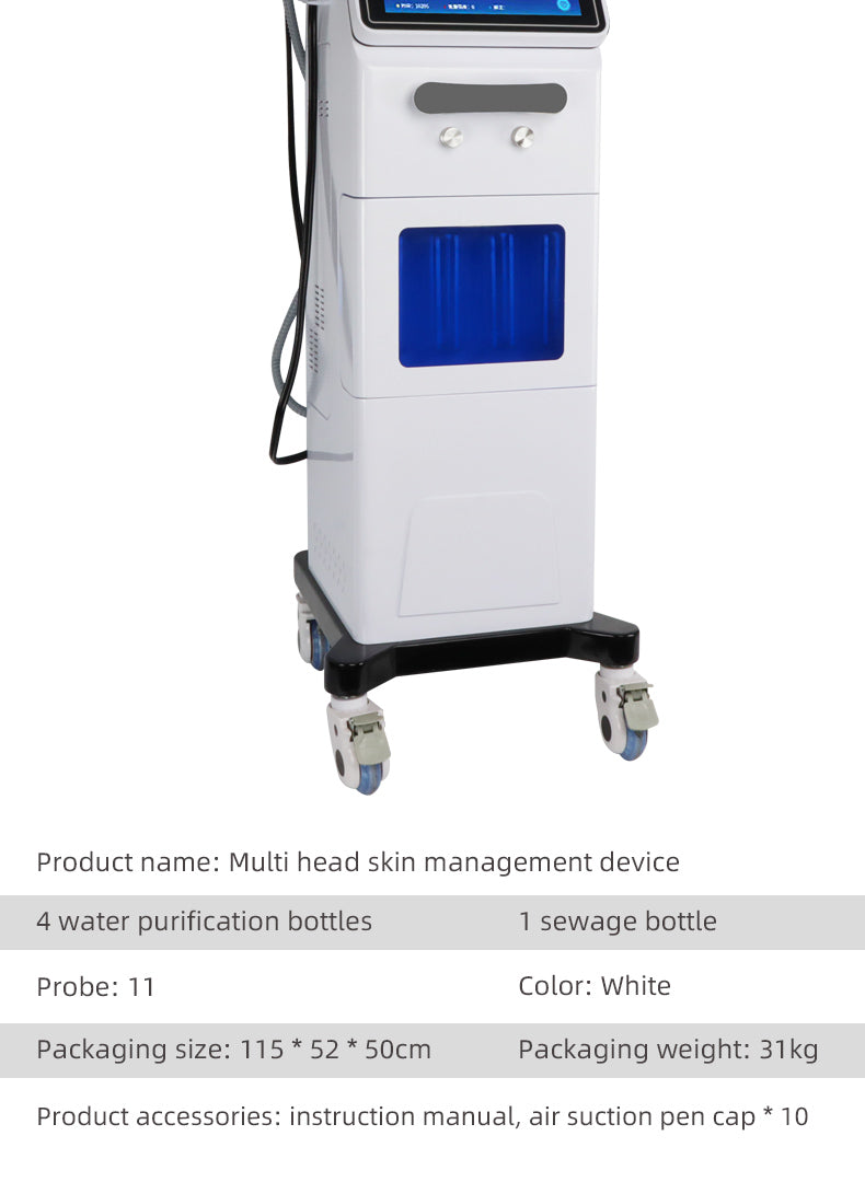 12 In 1 Hydro Water Peel Microdermabrasion Hydrodermabrasion Facial Machine