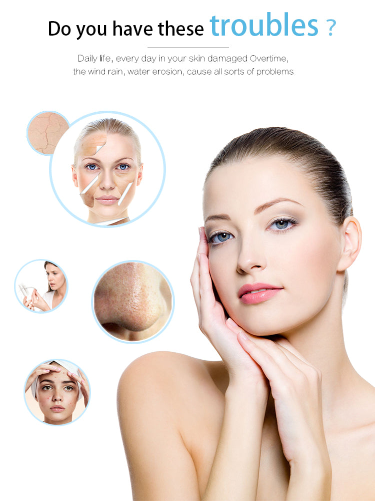 10 in 1 Hydro Oxygen Deep Clean Oxygen Jet Ultrasound RF Skin Oxygen Facial Machine