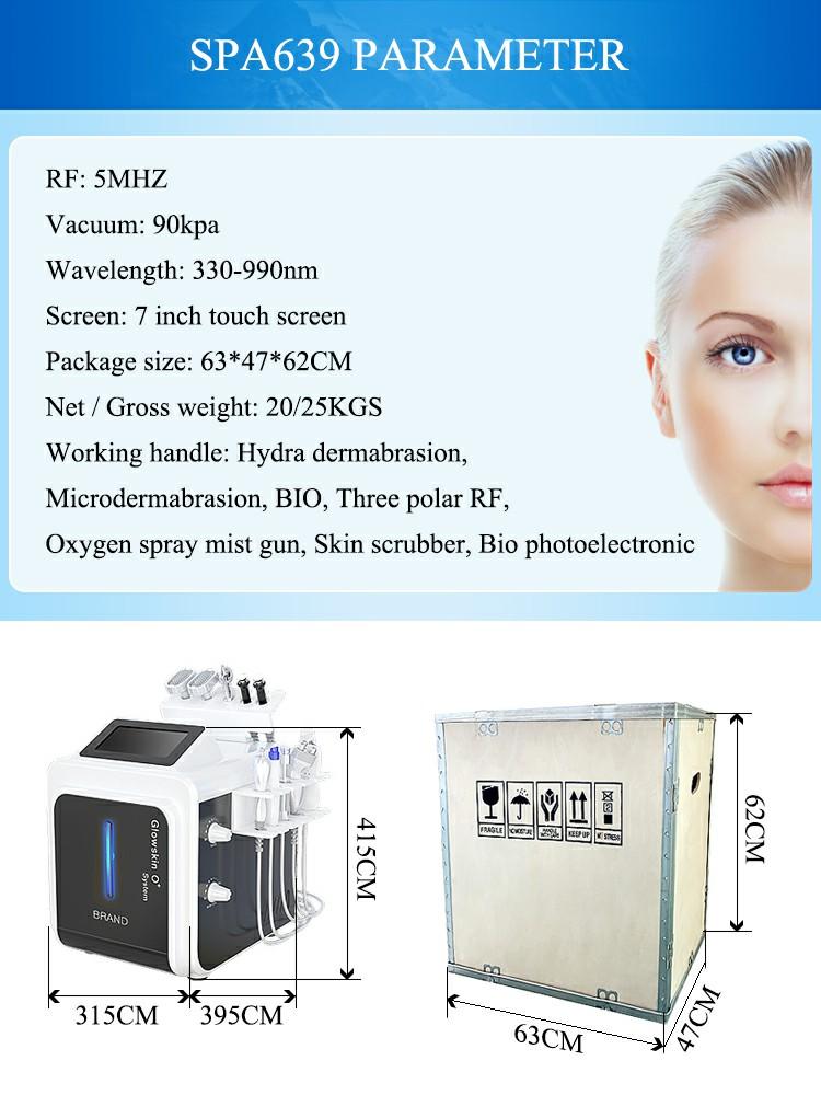 10 in 1 Skin Peeling Facial Care Machine Face Lift Skin Tightening Treatment Machine