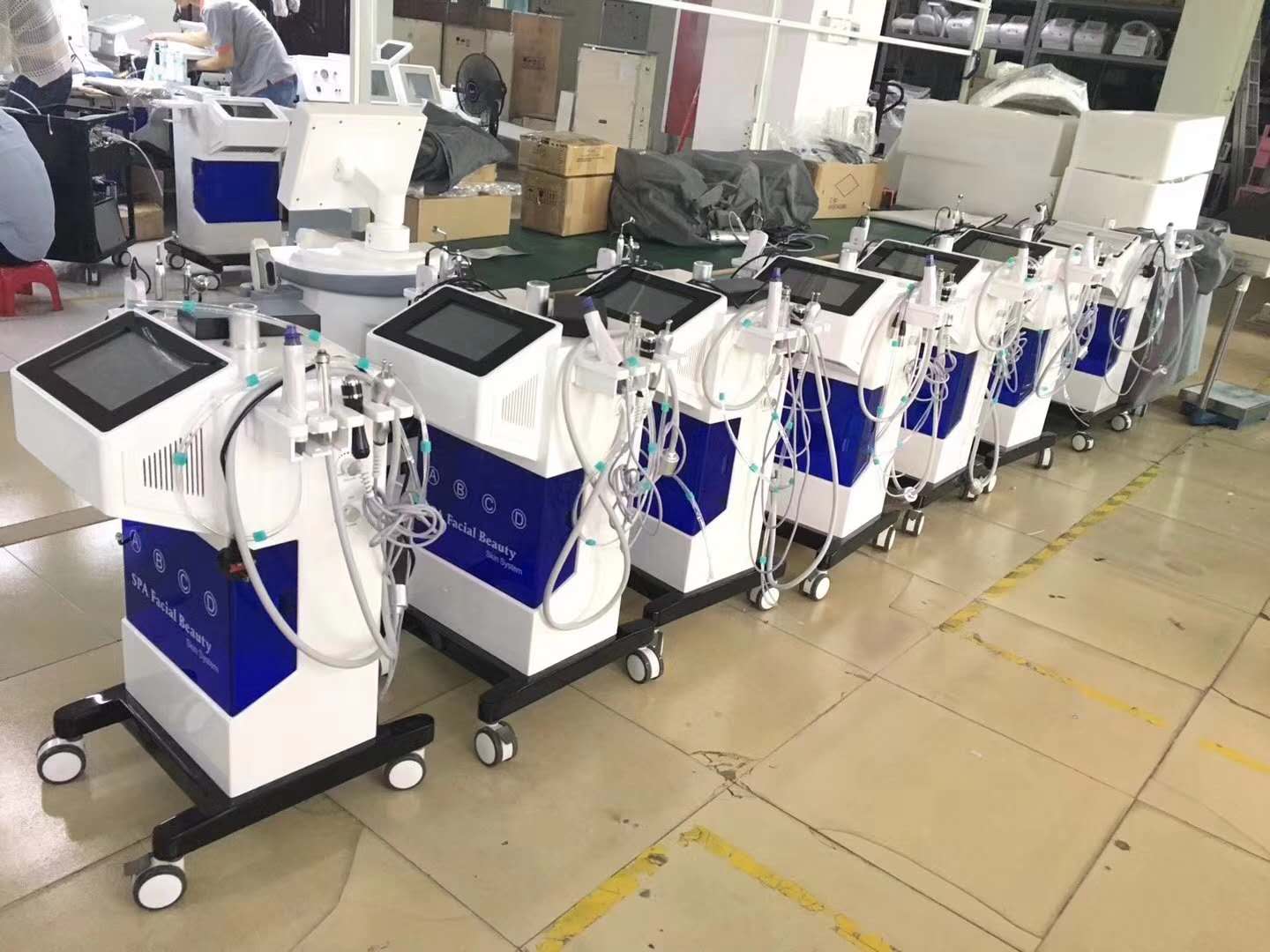 Professional 9 in 1 hydro dermabrasion machine deep cleaning device