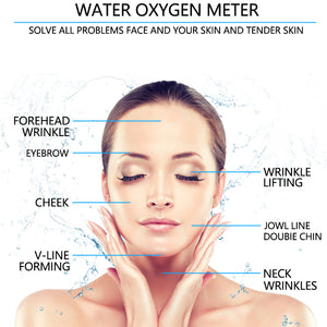 10 in 1 Hydro Oxygen Deep Clean Oxygen Jet Ultrasound RF Skin Oxygen Facial Machine