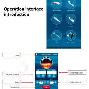New 6 In 1 Facial Skin Whitening Rejuvenation Tightening Care 7 Colors Pdt Led Photon Light Therapy Machine for sale