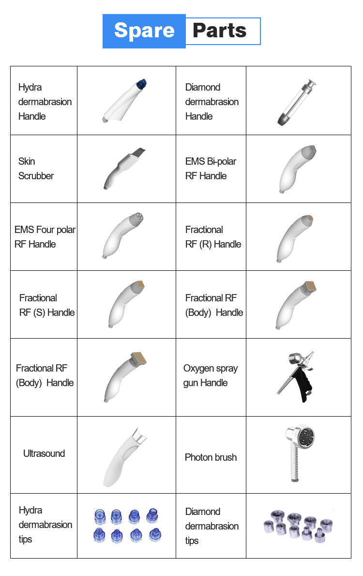 14 In 1 Korea Aqua Peeling Machine Hydro Oxyge Facial Diamond Dermabrasion Machine