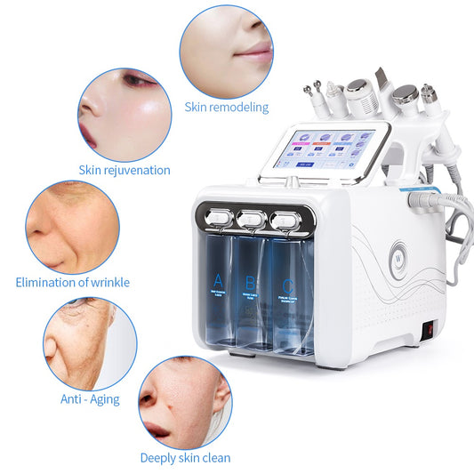8 in 1 Hydro water Dermabrasion Oxgen facial Care machine