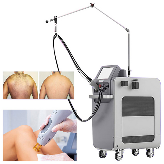 High Quality Painless 755nm 1064nm Alexandrite Laser Hair Removal Machine