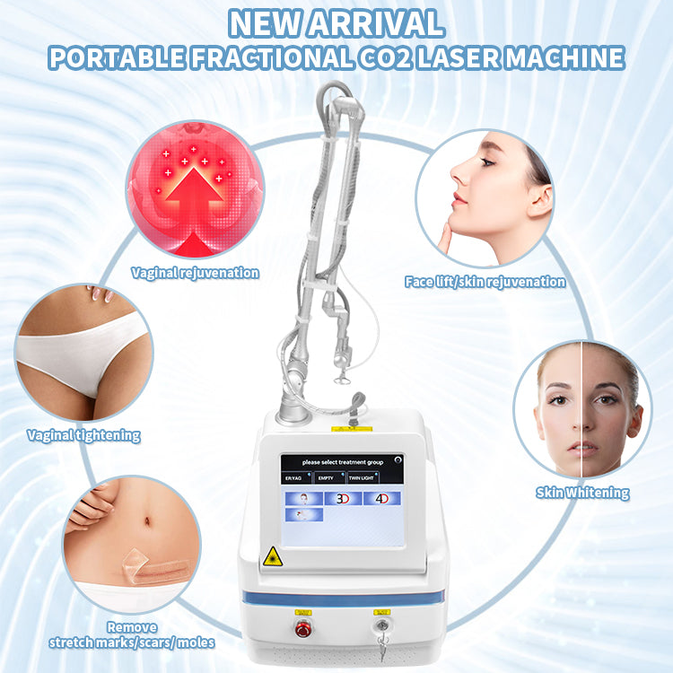 Portable CO2 Fractional Machine Vaginal Tightening Wrinkle Removal Machine