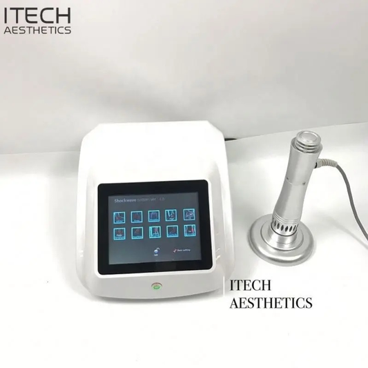 Máquina de terapia de ondas de choque ESWT, equipo de fisioterapia magnética 