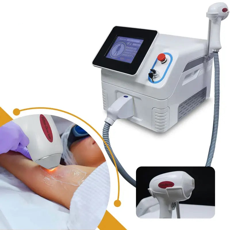 portable 755nm 1064nm 1064 laser hair removal laser machine